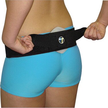 Pro-Tec Athletics SI Back Belt with Compression Pad, Sacroiliac, Medium