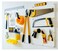 WallPeg Pegboard Panel and Accessory Kit&ldquo; 3 Count Large White Peg Board Panels with 36 Self-Locking FlexLock Peg Hooks for Home, Garage, Tool Storage