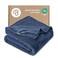 Bare Home Fleece Blanket Luxury Microplush ,Full/Queen, Dark Blue
