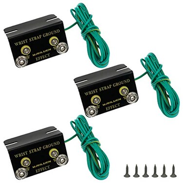 Dahszhi ESD Wrist Strap Ground Cord Bench Mounted 1.8M 3Pcs
