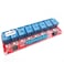 HiLetgo 12V 8 Channel Relay Module with OPTO-Isolated High and Low Level Trigger 8 Ways Relay Switch Module for Arduino