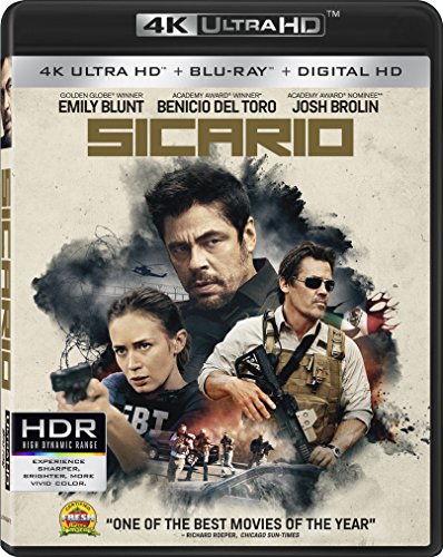 lionsgate Lionsgate Sicario 4k Ultra Hd blu-ray Digital Hd