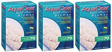 AquaClear Fluval Aquaclear 70 Biomax ,3 Pack