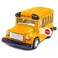 KiNSMART 4" Die Cast Metal Short School Bus with Pullback Action