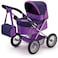 Bayer Doll Stroller - Foldable Pram for Dolls up to 18 in - Lilac