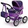 Bayer Doll Stroller - Foldable Pram for Dolls up to 18 in - Lilac