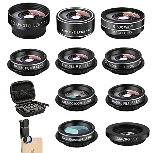 mocalaca Mocalaca Phone Camera Lens 11 Lenses Kit