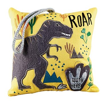 FlossRock Tooth Fairy Pillow ,Dinosaur