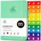 Clever Fox Weekly Planner Undated, MonthlyDaily Notebook, Mint Green