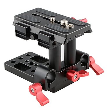 CAMVATE Quick Release Mount Base QR Plate for 501/504/ 577 Tripod Accessory