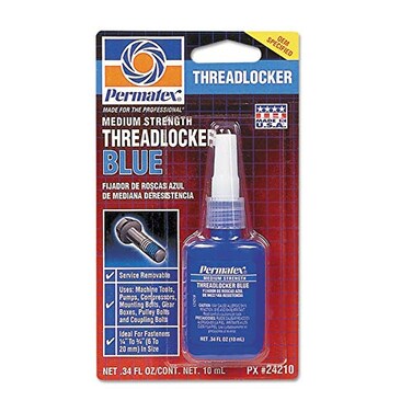 Permatex Medium Strength THREADLOCKER Blue 10 ML Bottle