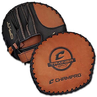 Champro Infielder Training Glove ,Black/Tan, Regular ,Right Hand Throw