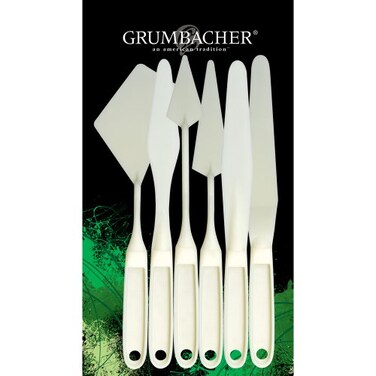 Koh-I-Noor Grumbacher Palette Knife Set, 6/pkg