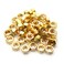 S SYDIEN M6 Nut, 50Pcs Brass Hex Nuts, Internal Threaded Hexagon Hardware Nuts, Metric Fine Thread Nut Brass Hex