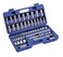 Westward 6XZ83 Socket Set, 53 Pieces