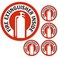 SmartSign Fire Extinguisher Inside Stickers2.75" x 2.75" Engineer Grade Reflective Labels with Aggressive Adhesive, Pack of 6