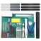 BXQINLENX Professional 33 PCS Model Tools Kit Modeler Basic Tools Craft Set Hobby Building Tools Kit for dam Car Model Building Repairing and Fixing ,J