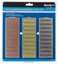 Blue Spot Tools Diamond Sharpening Whetstone Set, 3-Piece ,Extra Fine, Fine, Coarse Grit, 6 x 2-Inch, Blue