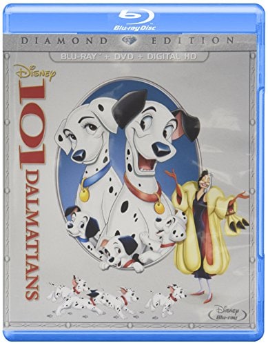 بوينافيستا Buenavista 101 Dalmatians 2-disc Diamond Edition blu-ray Dvd Digital Hd