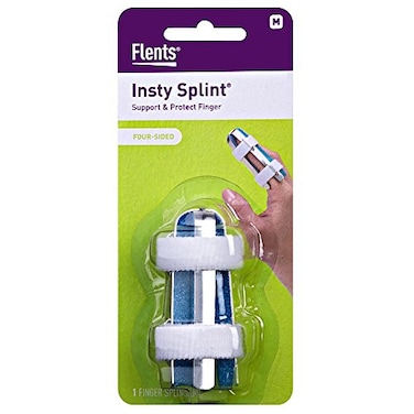 Flents 4-Sided Insty Splint, Double Sided Protection, Foam Padding, Medium