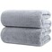POLYTE 410 GSM Poly Blend Microfiber Bath Sheet Extra Large Set, 35x70 in