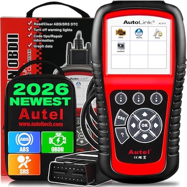Autel AutoLink AL619 OBD2 Scanner, 2026 ABS SRS CAN Diagnostic Tool