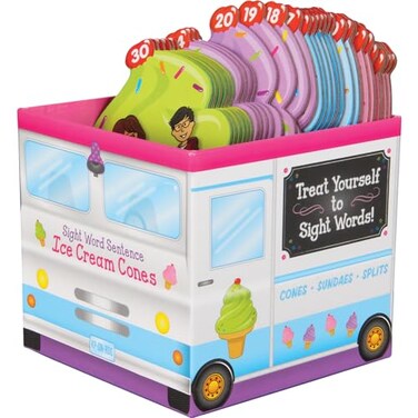 Really Good Sight Word Sentence Ice Cream Cones - 30 Cones