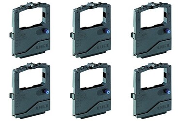 OKI 42377801 MICROLINE Self-Inking Black Ribbon 6-Pack