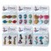 Buttons Galore Fun in the Sun Button Set&ldquo; 36-Piece Summer-Themed CraftSewing Buttons, Includes Flip Flops, SeashellsStarfish for DIY, ScrapbookingAccessories