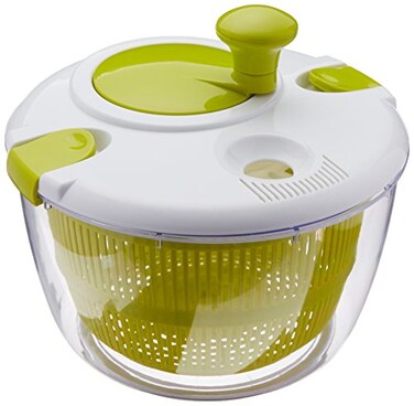 UNIWARE 4 Qt Deluxe Salad Spinner Bowl Locking Lid