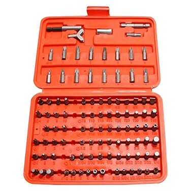 Mayhew Bestway Tools B24380 Screwdriver Insert Bit Set, 100-Piece
