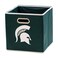 Franklin Sports NCAA Storage Bin - Cube Organizer - Michigan State