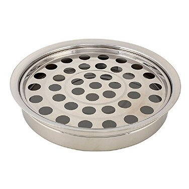 1home Autom Stackable Communion Tray - Silver Finish