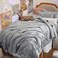Bedsure Twin Comforter SetSheet Set, 5-Piece Grey Bedding Set