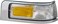 Dorman 1630319 Passenger Side Side Marker Light Assembly