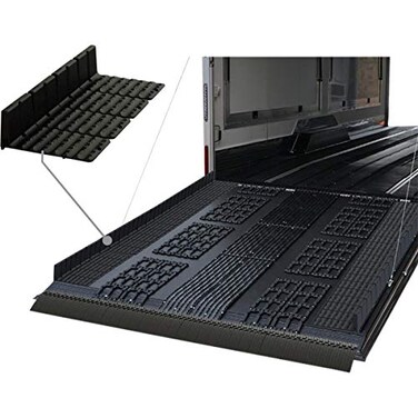 Caliber Edge Guard Kit, 6-ft, 12-Pc Black Plastic Trailer Edge Guards