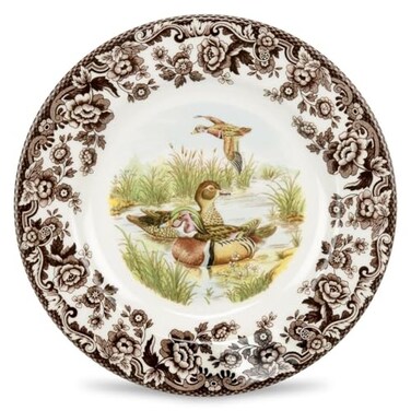 Spode Woodland Wood Duck Dinner Plate