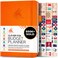 Clever Fox Budget Planner, Monthly Bill Tracker Book 5.8"x8.3" Orange