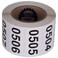 Kenco Consecutively Numbered Labels Self Adhesive Durable Vinyl- Measure: 2" X 1" by ,ROLL 501-1000