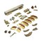 Johnson Hardware 100FD Commercial Grade Bi-Fold Door Hardware ,48" - 4 Door System