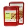 casaWare 3pc Multi-Size Cookie Sheet/Jelly Roll Pan Set ,Red Granite