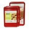 casaWare 3pc Multi-Size Cookie Sheet/Jelly Roll Pan Set ,Red Granite