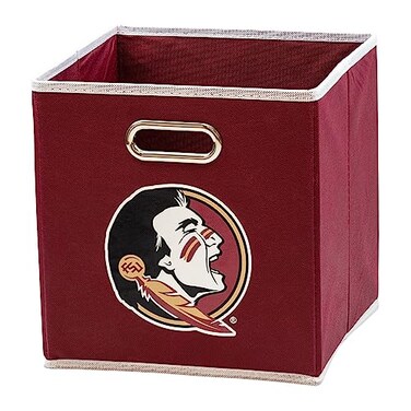 Franklin Sports NCAA Storage Bin - Cube Organizer - FSU