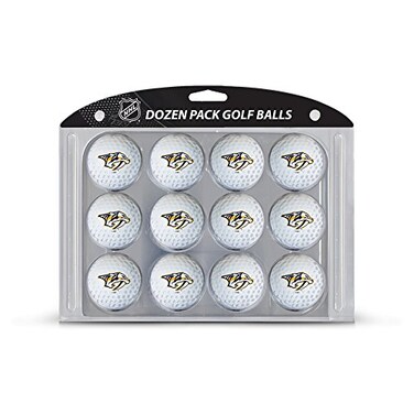 Team Golf Nashville Predators Golf Balls Dozen Pack