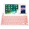 Attoe Wireless Keyboard, Portable Cute Three Channel Wireless Bluetooth Keyboard