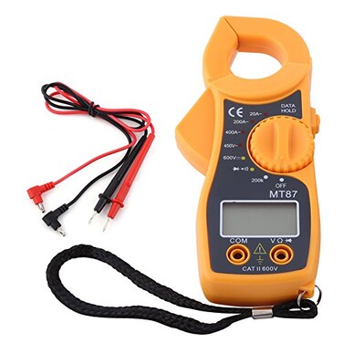 Estink Digital Clamp Multimeter AC/DC 600V Volt Amp Ohm Meter