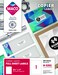 MACO Copier White Full Sheet Labels, 8-1/2" x 11", 1 per Sheet, 100 per Box ,M-5353
