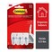 COMMAND Wire Hooks, 18 Pieces, Indoor White, Holds .5 Lbs.,18 Small Hooks