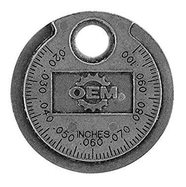 OEMTOOLS 25352 Ramp Style Spark Plug Gap Gauge, Spark Plug Gapping Tool, Spark Plug Gauge Gap Tool, Spark Plug Adjustment Tool, Plug Gapping Tool