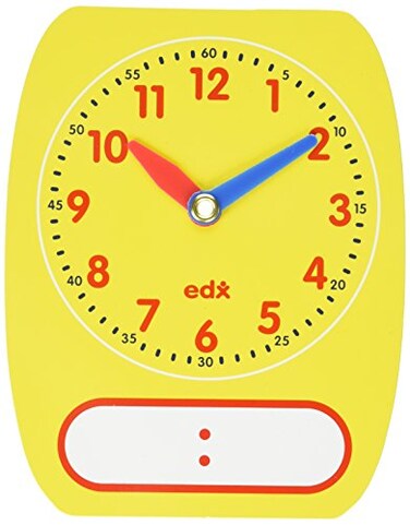 Didax Educational Resources 2-510 Write-On Wipe-Off Clocks ,5